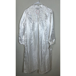 Amanda Stewart Large Petite Nightgown Embroidered Top White NWT Sears